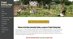 Desktop Screenshot of ithacacommunitygardens.org